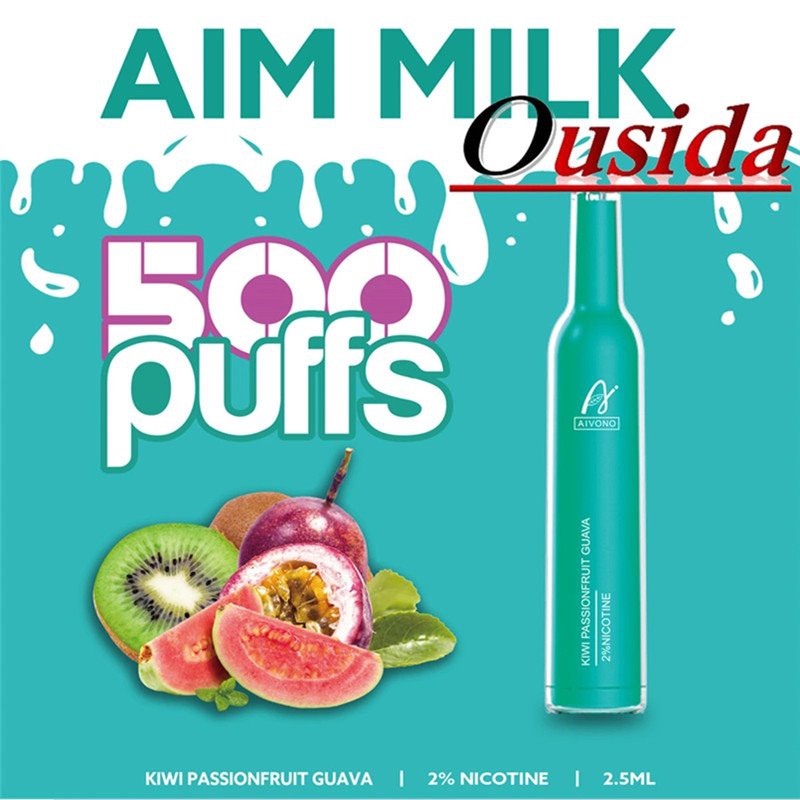 Aim milk 500 puffs electronic cigarette disposable vape 5