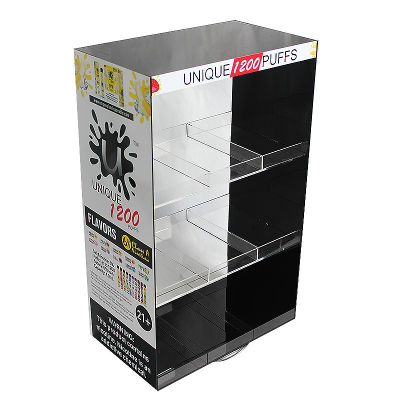 Rotating acrylic electronic cigarette display stand Rotating acrylic electronic cigarette display stand
