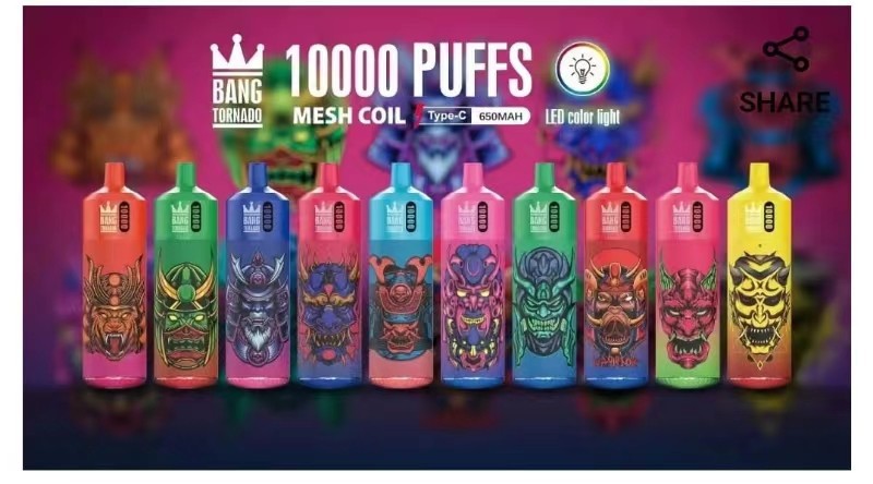 Bang Tornado King 10000 Puffs Disposal Vape or Electronic Cigarette Bang Tornado King 10000 Puffs Disposal Vape or Electronic Cigarette