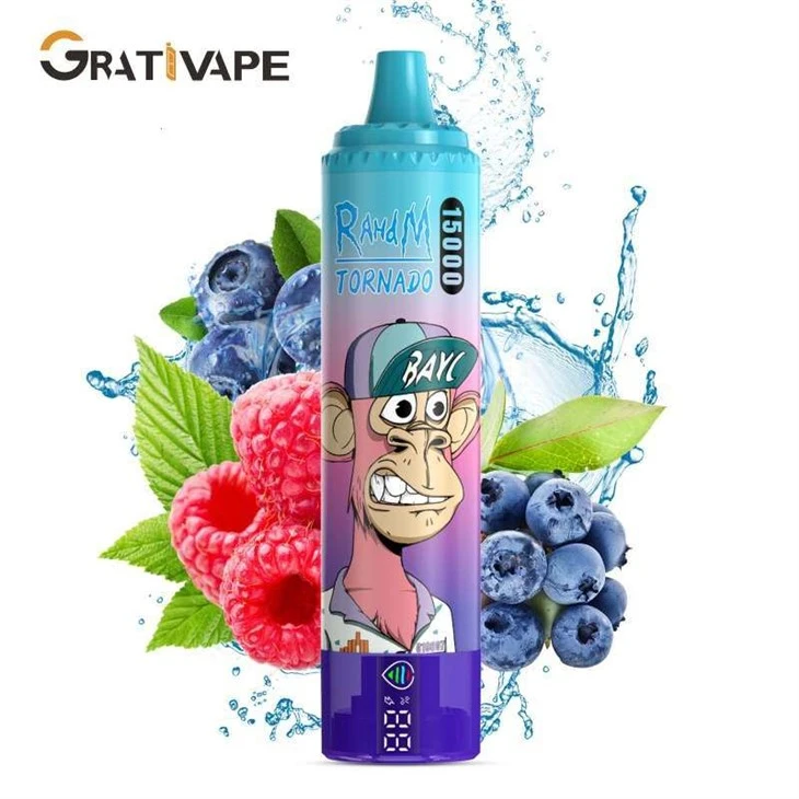 BLUEBERRY PASPBERRY Grativape RahdM TORNADO 15000