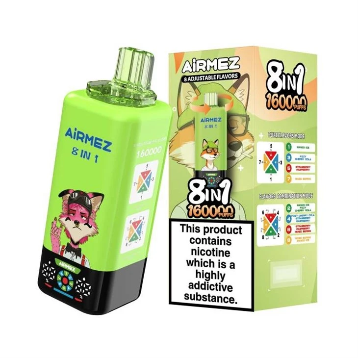 Airmez Fox 8IN1 160K Puffs Vape price
