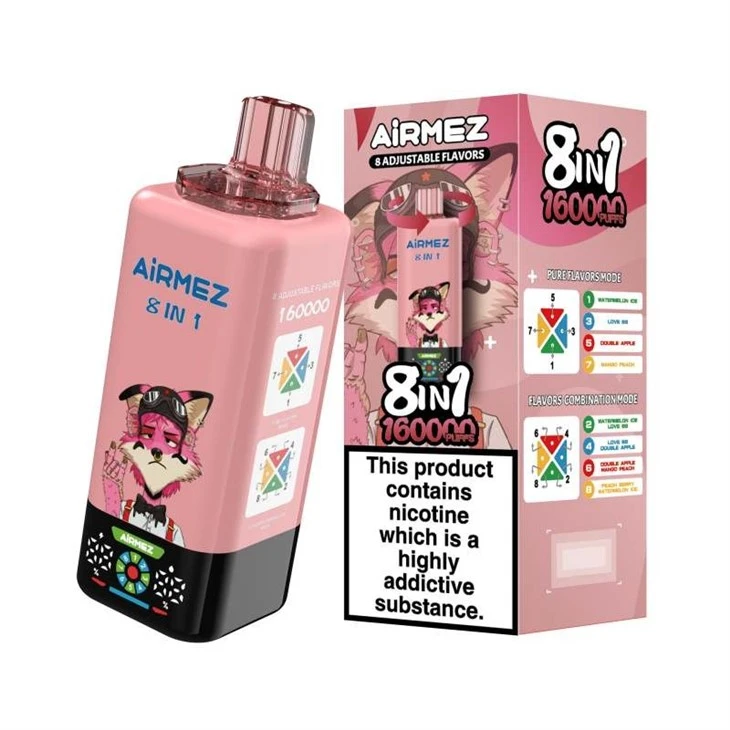 Airmez Fox 8IN1 160K Puffs Vape price
