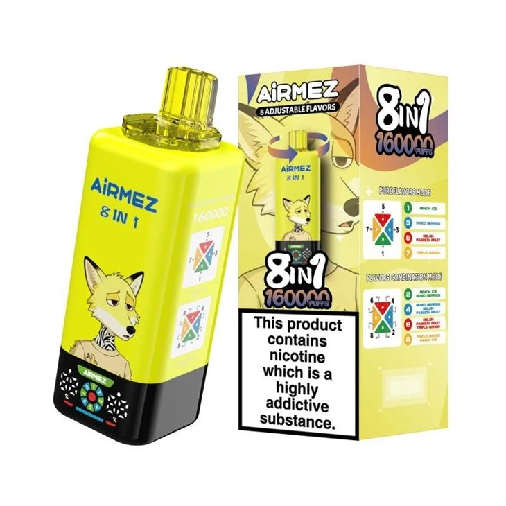 Airmez Fox 8IN1 160K Puffs Vape high quality