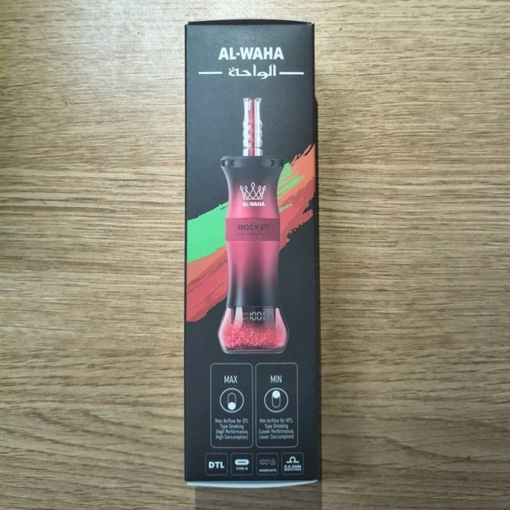 Al Waha Shisha 250K Puffs factory