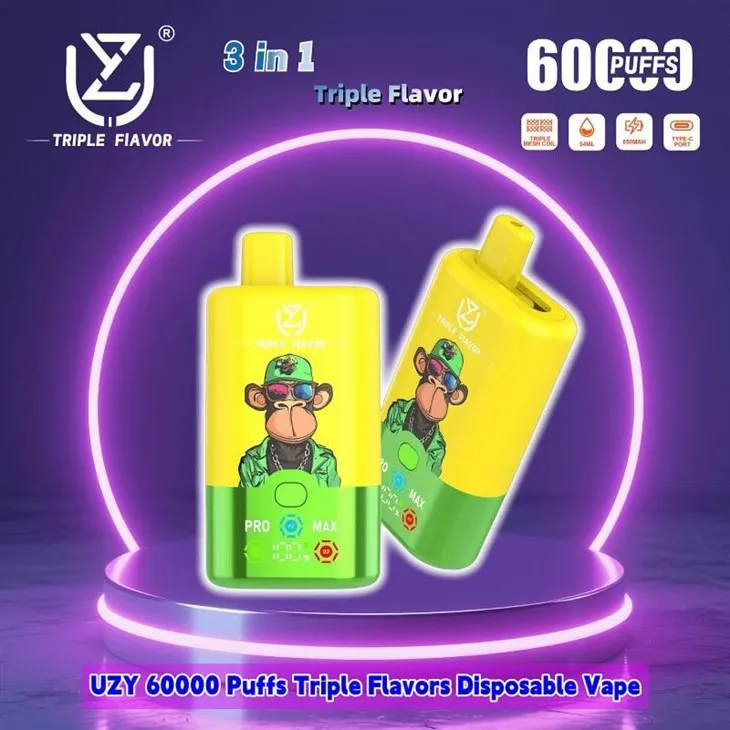 FD-Vape-UZY-60000-60K-Puffs-Disposable-Vape-pen-3-in-1-Triple-Flavors-0-2-3-5-Nicotine-10Tastes-Smart-LED-Display-Factory-Direct-Mr-Blue-Gummy-Bear-Red-Bull-Ice_UZY TRIPLE FLAVOR 60000